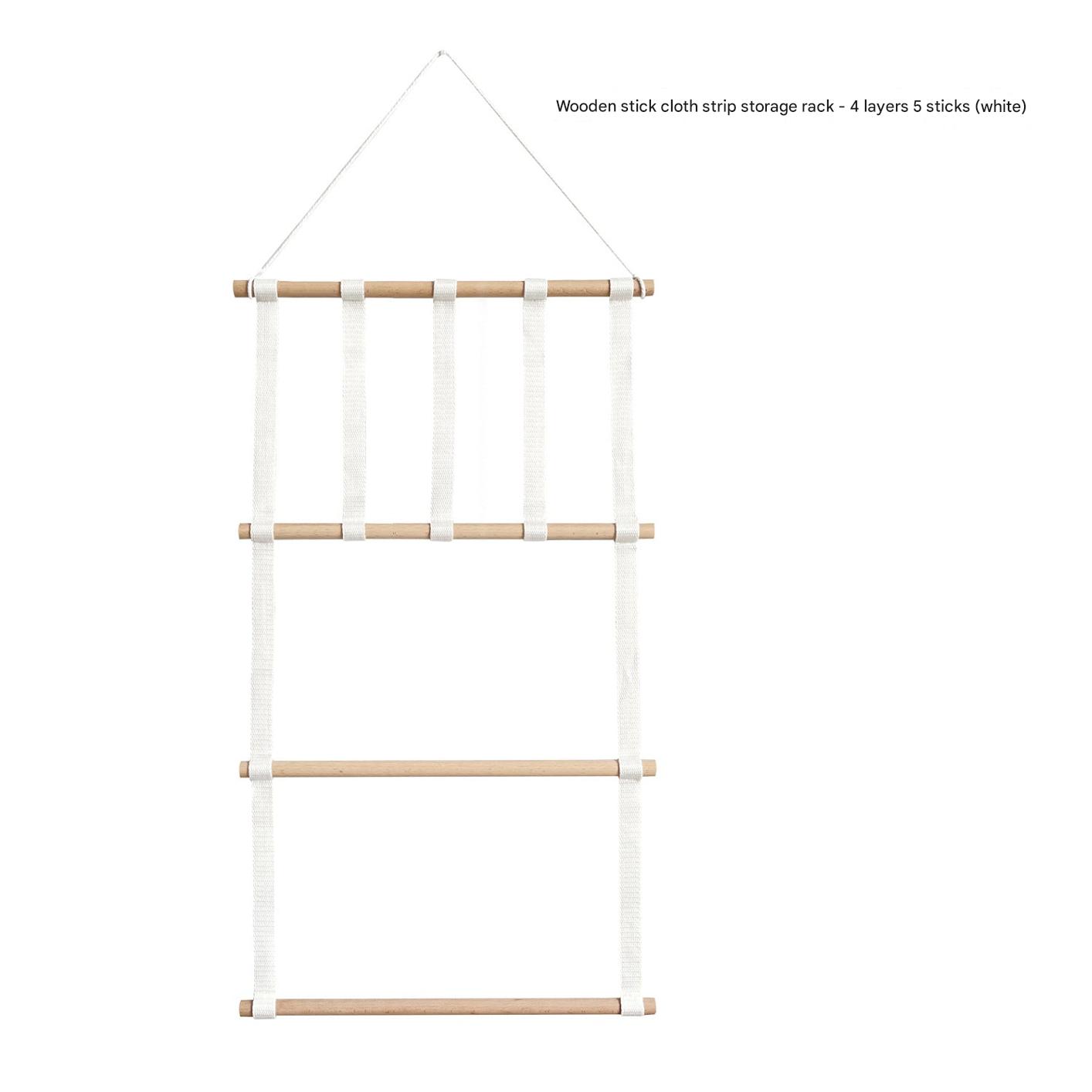 Wooden hair accessories storage display image 8