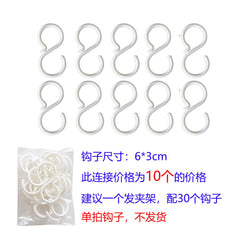 Durable stainless steel hook for hair clips
