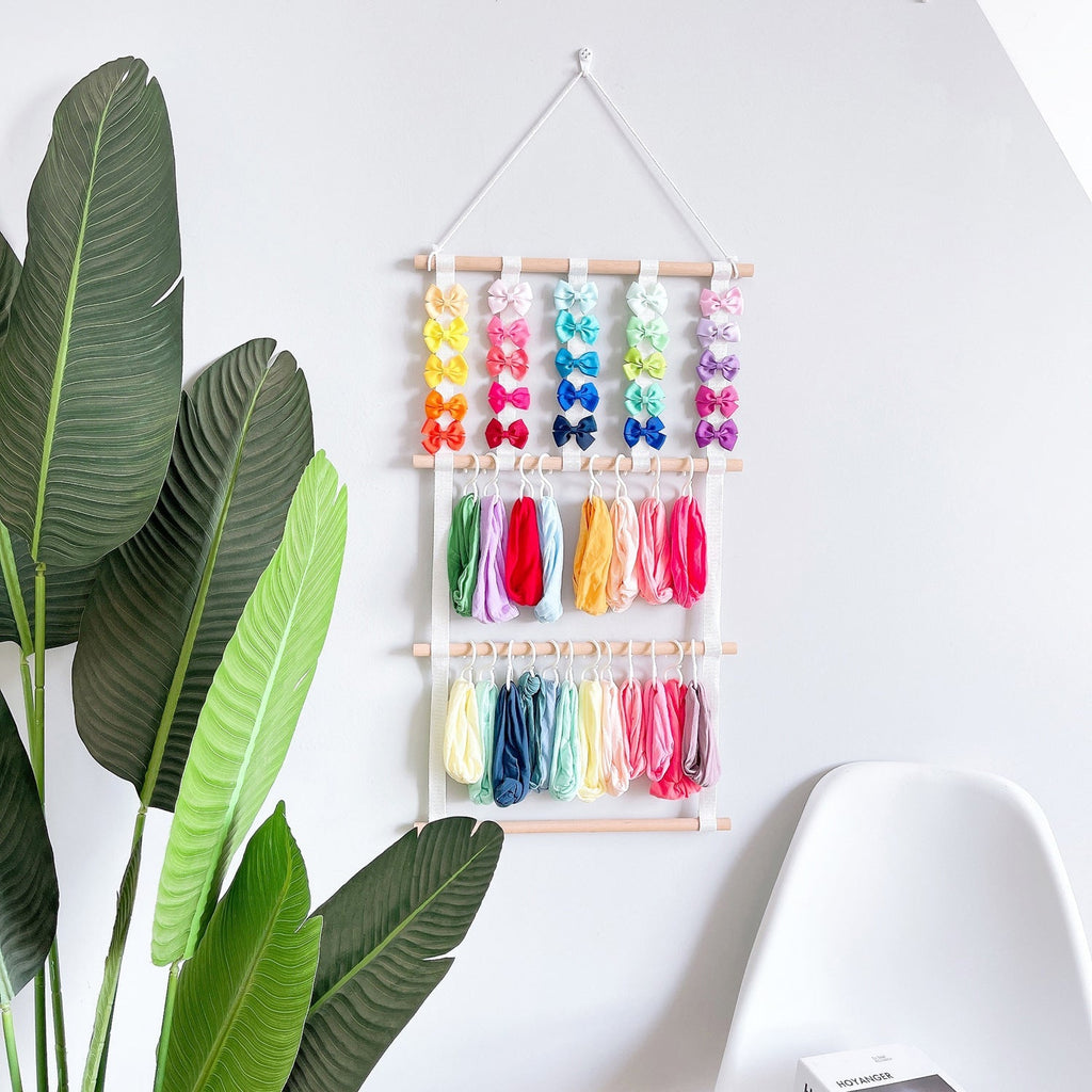 multi-layer hair accessory storage solution