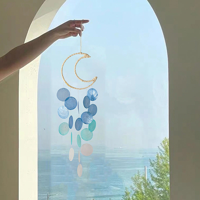 Beautiful decorative wind chime in vibrant colours image 2