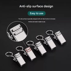 modern curtain clip in interior setting
