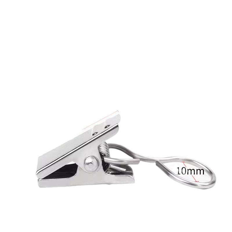 various angles of stainless steel curtain clips