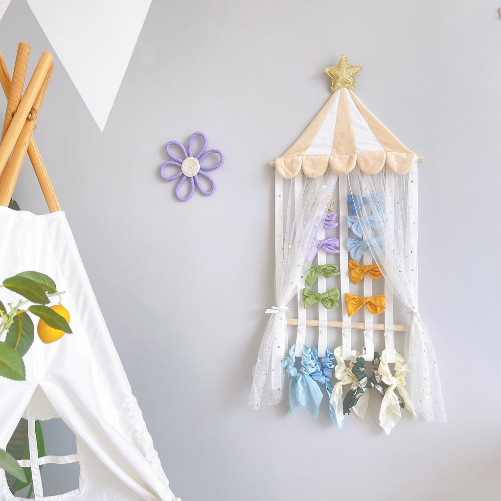 Functional Storage for Hair Clips and Bows