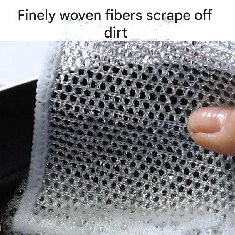 Pack of Non-Stick Wire Dish Cloths displayed