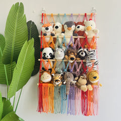 Bohemian design toy organiser for kids room