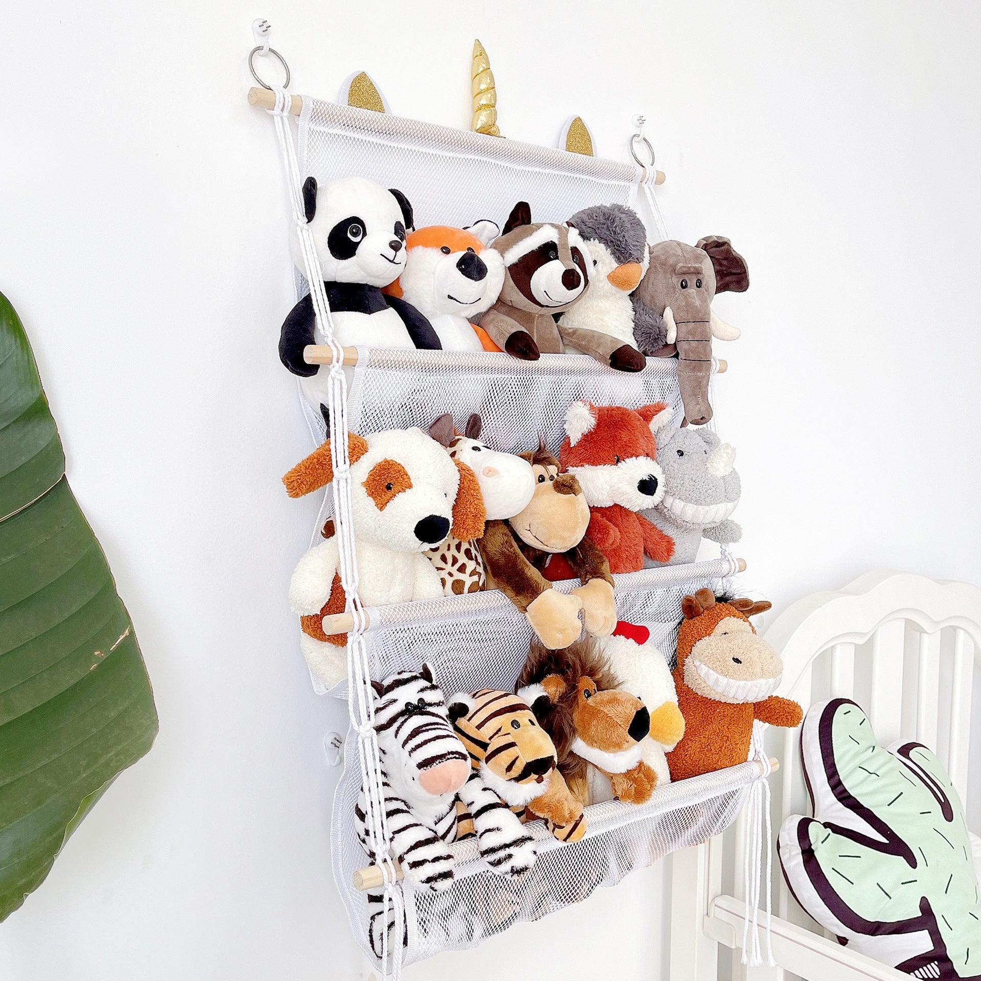 Kids storage rack with toys and books image 3