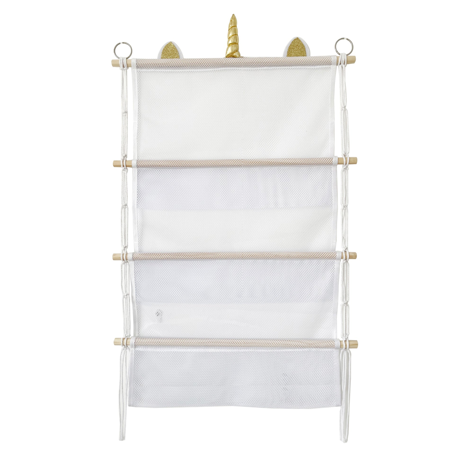 Natural wood finish kids storage unit image 5