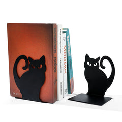 Stylish cat bookends with durable material