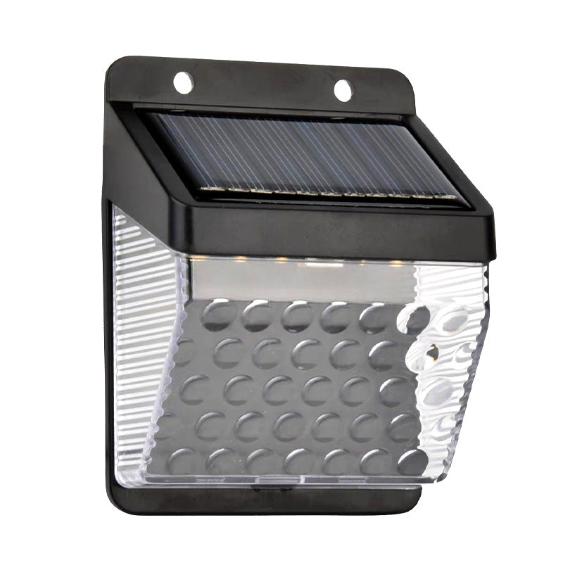 Installation example of outdoor solar light