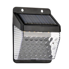 Installation example of outdoor solar light