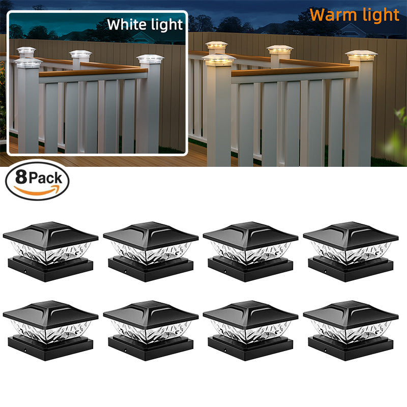 Decorative Outdoor Solar Light in a garden landscape