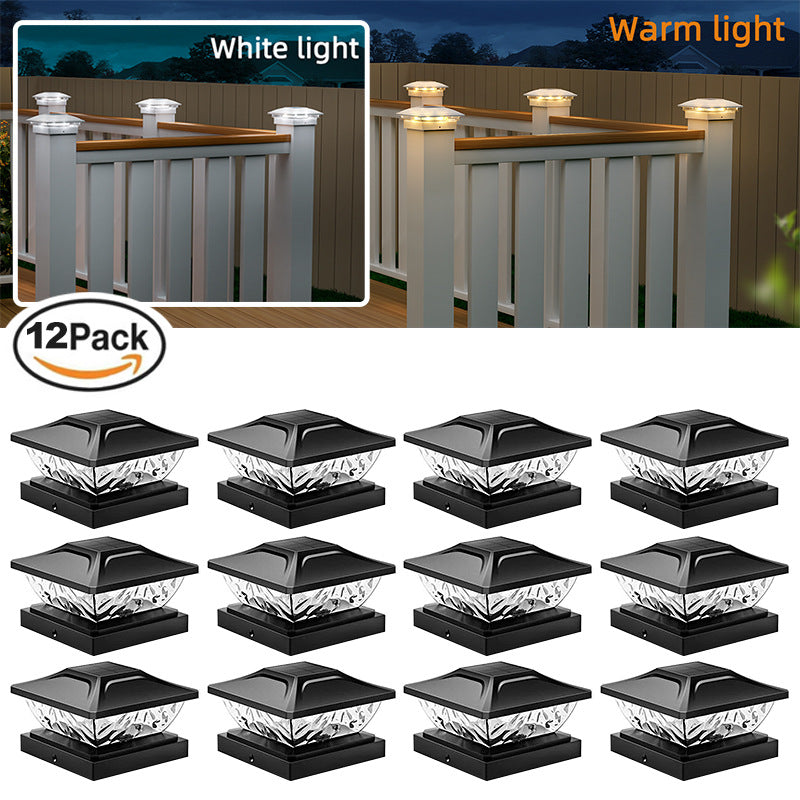 Daytime view of Dual Colour Solar Garden Light