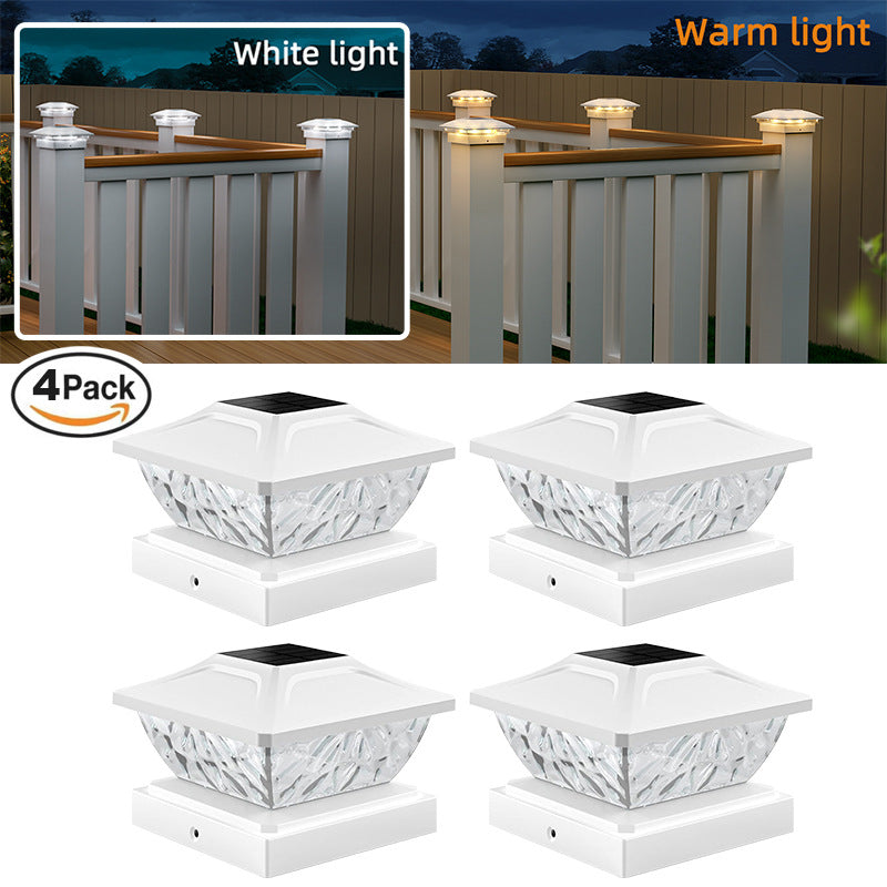 Group of Solar Garden Lights along a pathway