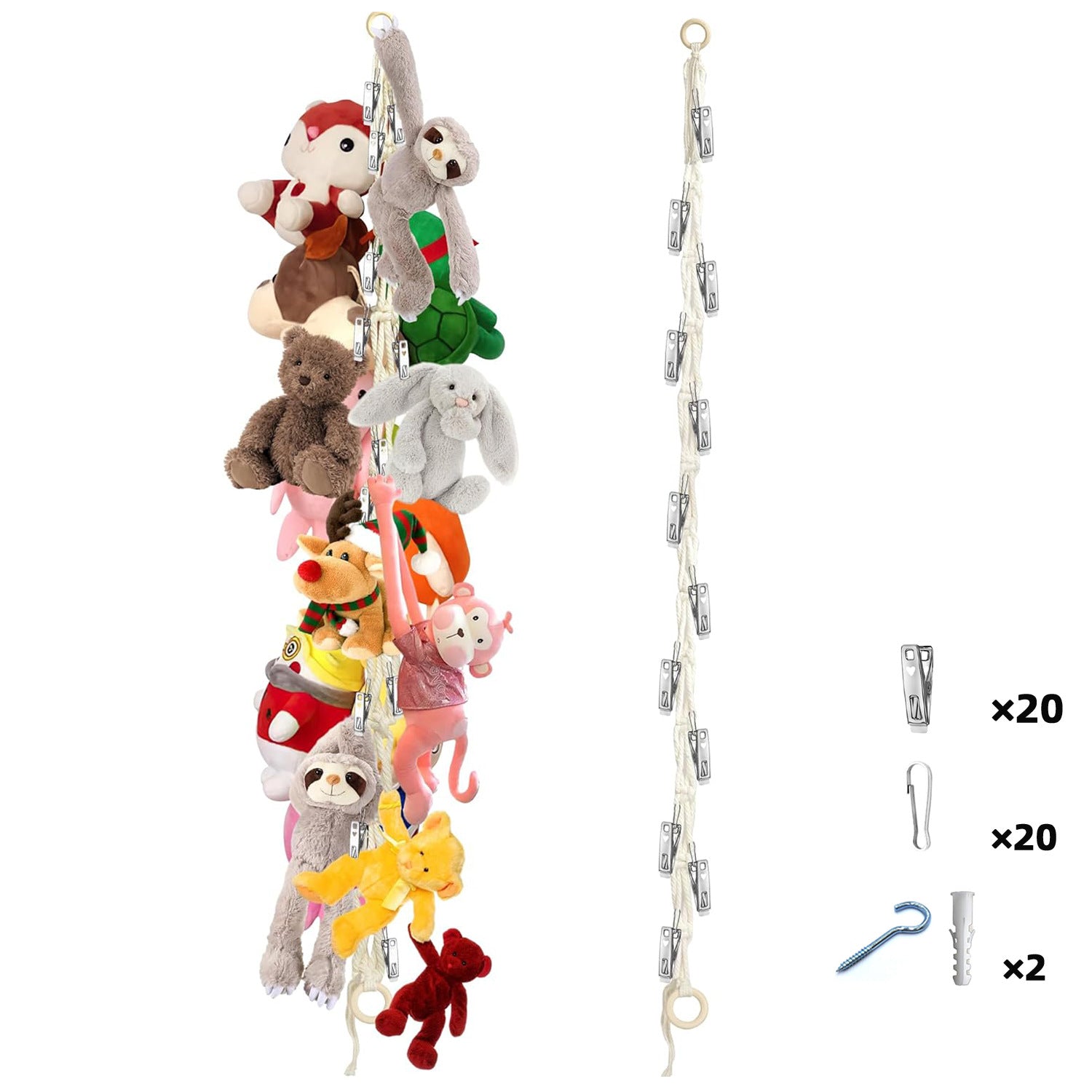 colorful doll with unique design for storage