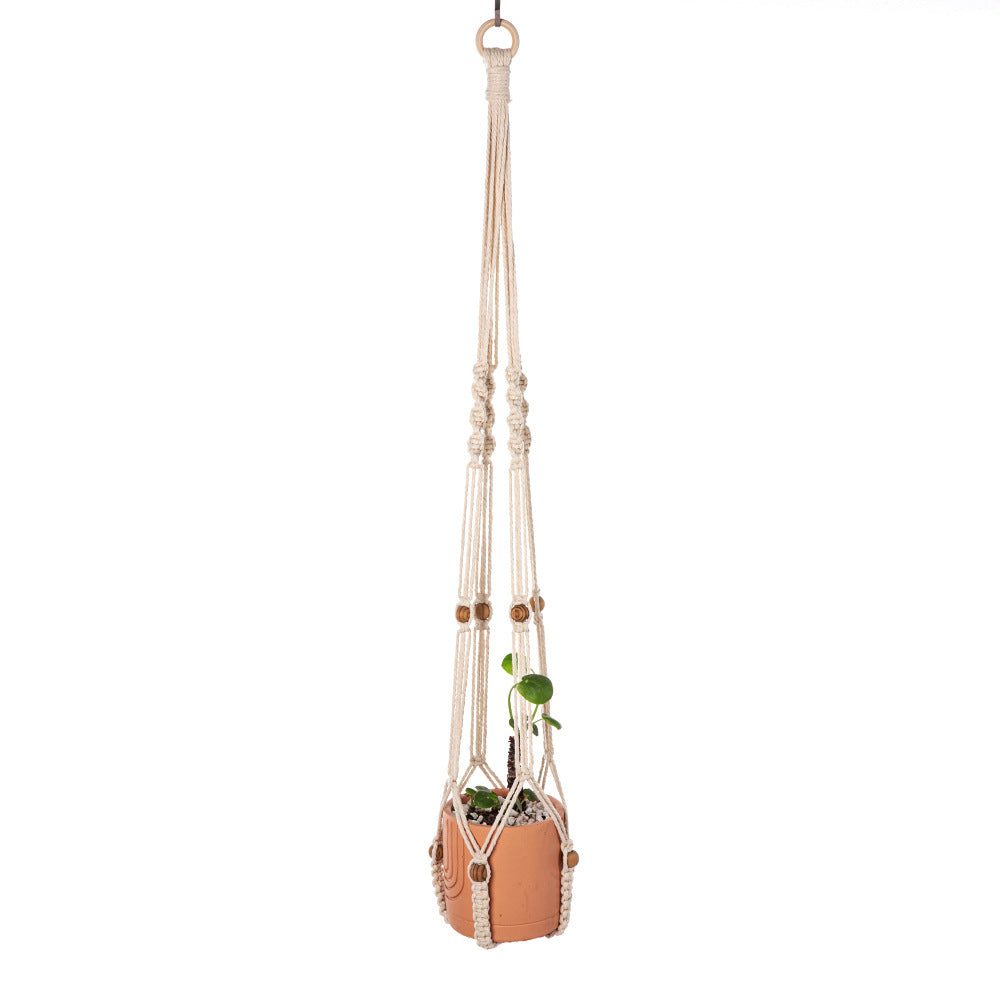 durable cotton plant hanger with pots image 6