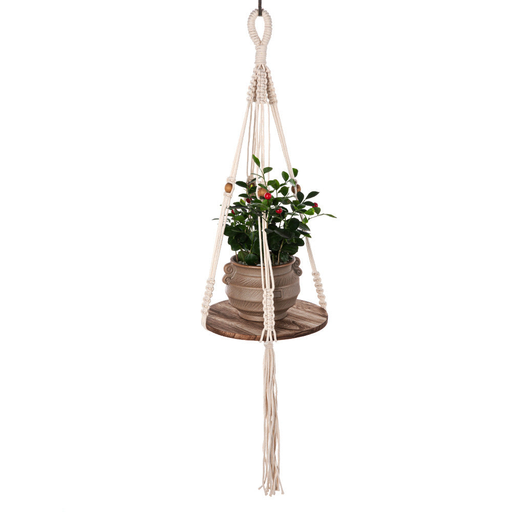 durable cotton plant hanger with pots image 6