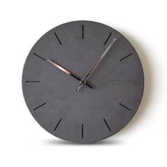 Durable plastic and glass wall clock