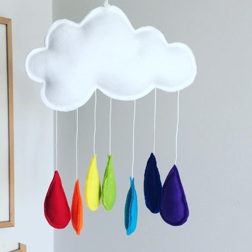hanging felt decorations for imaginative play