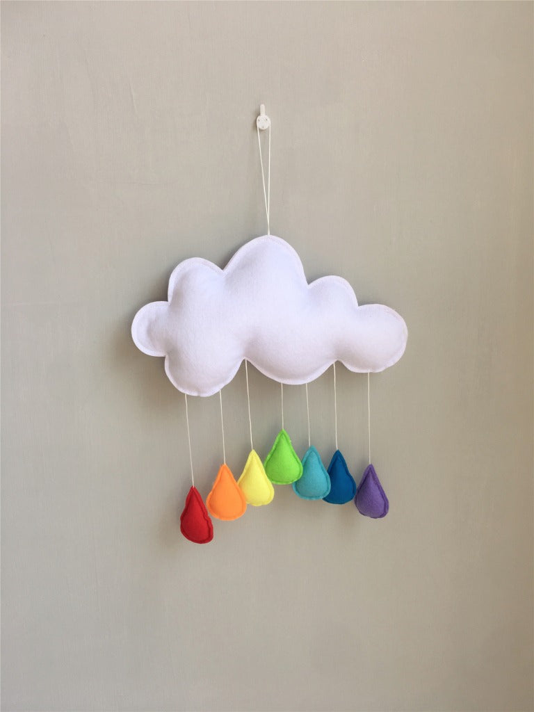 colourful felt pendant suitable for kids' decoration