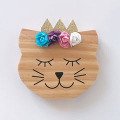 Adorable wooden animal decor for children