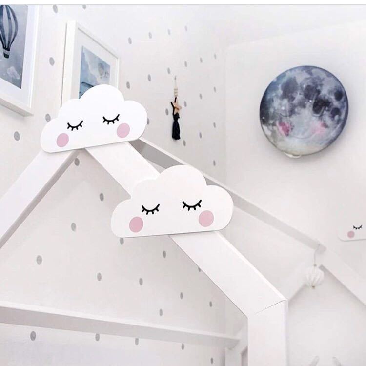 Durable wooden and plastic wall art for children's rooms