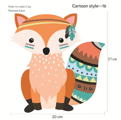 Playful animal wall decor for children's space 5