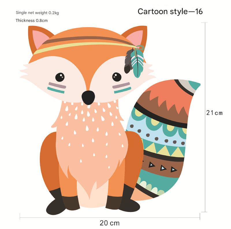Playful animal wall decor for children's space 5
