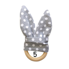 Natural Wooden Baby Teething Ring Image 10