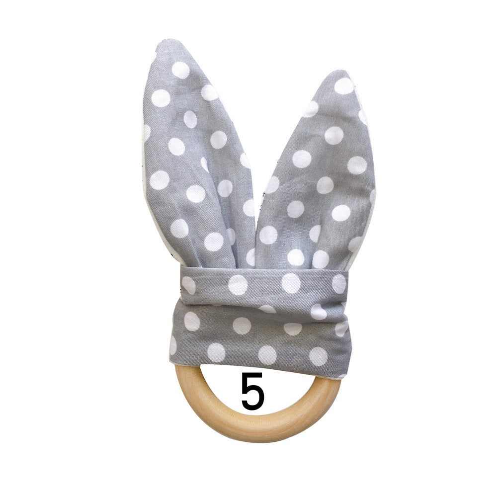 Natural Wooden Baby Teething Ring Image 10