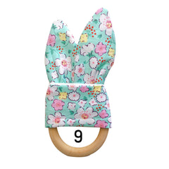 Natural Wooden Baby Teething Ring Image 4