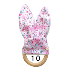 Natural Wooden Baby Teething Ring Image 5