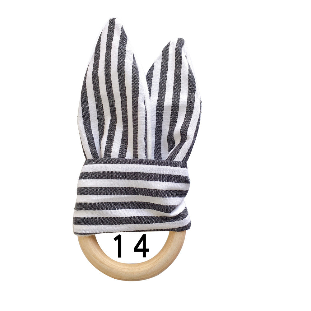 Natural Wooden Baby Teething Ring Image 9