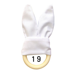 Natural Wooden Baby Teething Ring Image 4