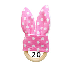 Natural Wooden Baby Teething Ring Image 5