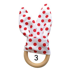 Natural Wooden Baby Teething Ring Image 8