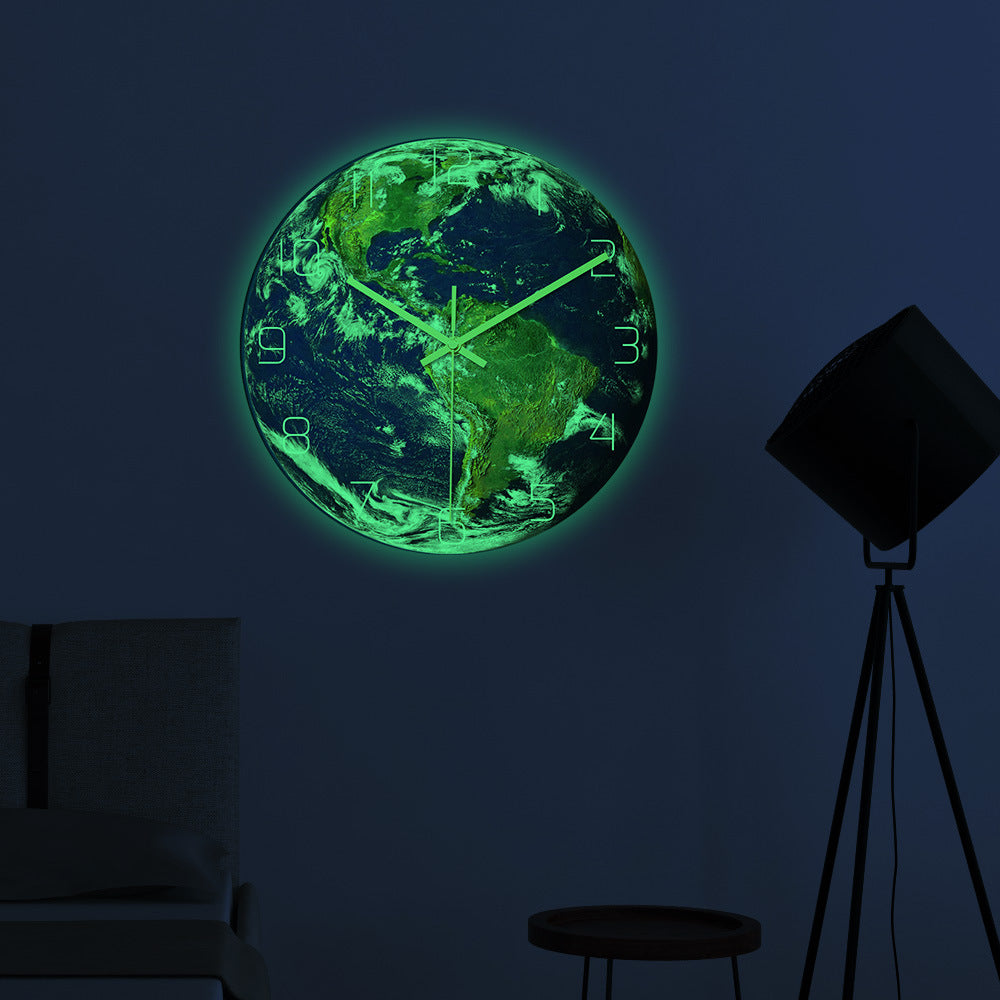 Silent mechanism wall clock image 3