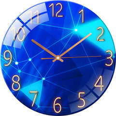 Elegant Silent Quartz Wall Clock side view