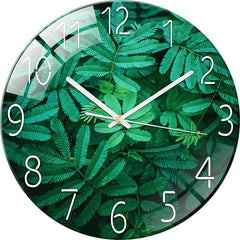Elegant Silent Quartz Wall Clock in living room