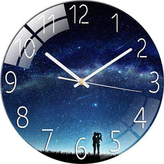 Elegant Silent Quartz Wall Clock placement in office