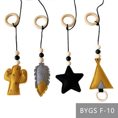 Nordic style felt gym accessory image 1