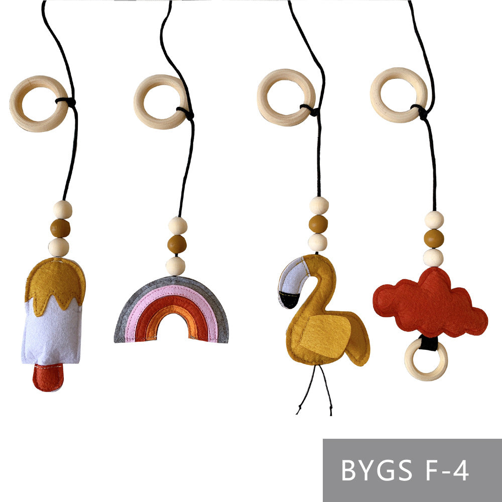 Vibrant felt decorations for kids' rooms image 2
