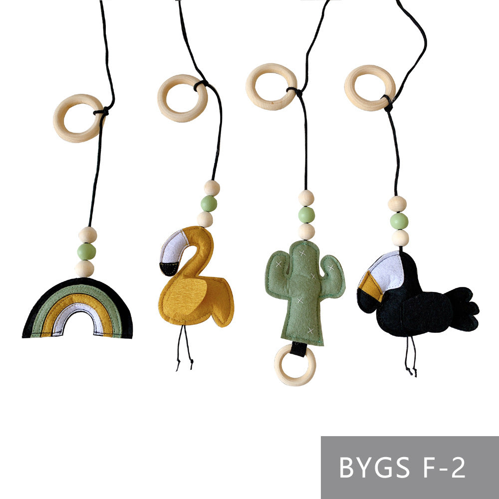 Creative Nordic style children's gym décor image 6