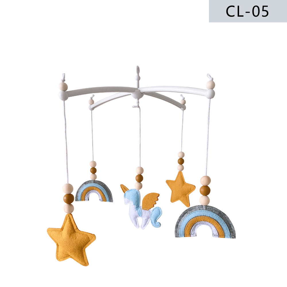 adorable felt decorations for baby's room