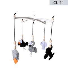 durable felt crib mobile for infants