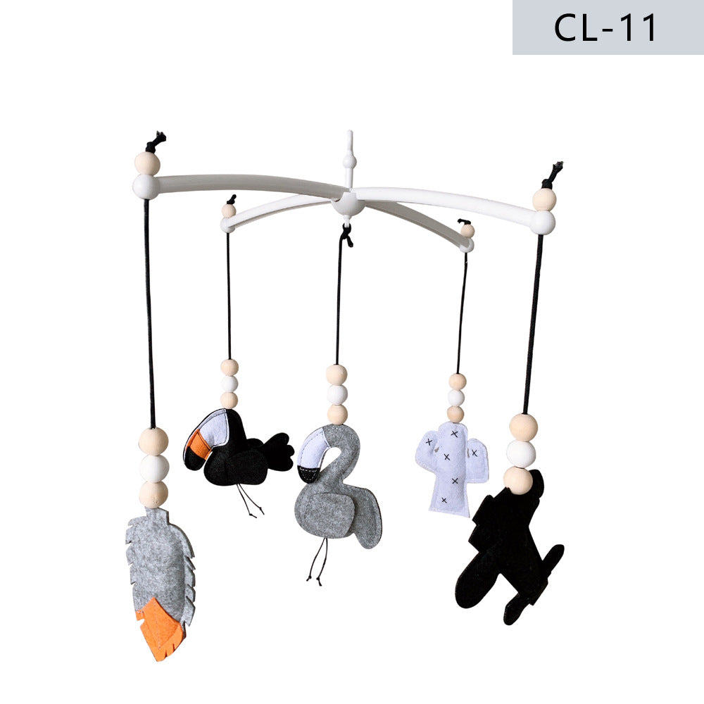durable felt crib mobile for infants
