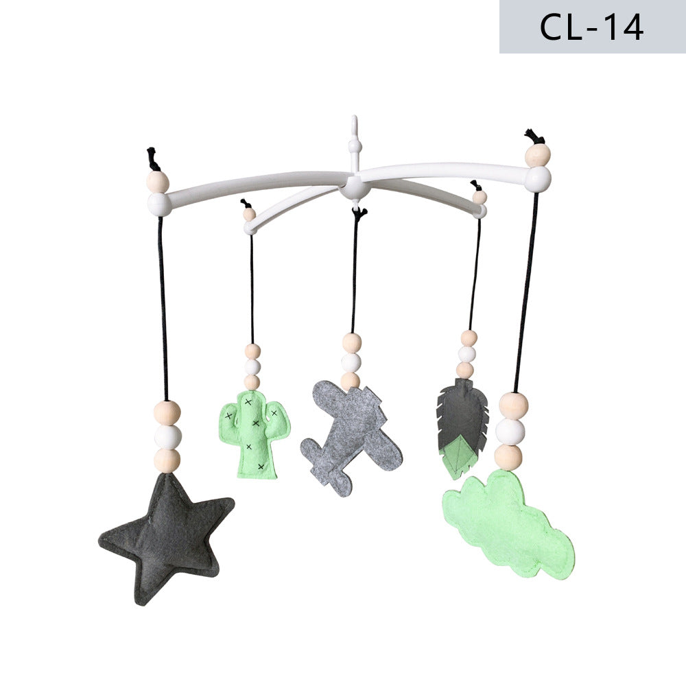 adorable felt decorations for baby's room