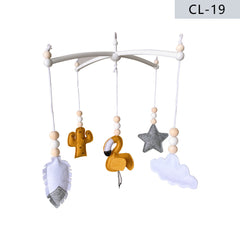 soothing felt mobile for babies