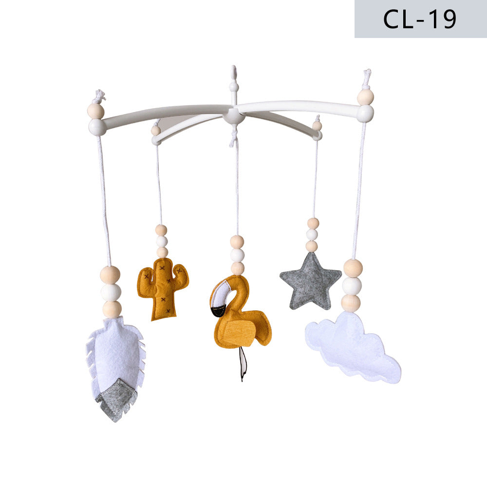 soothing felt mobile for babies