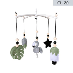 durable felt crib mobile for infants