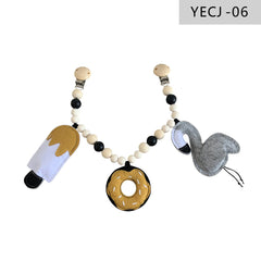 image of Nordic style baby pacifier clip
